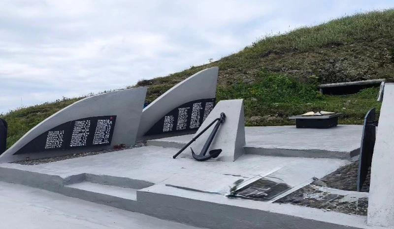 На Шумшу торжественно зажгли Вечный огонь