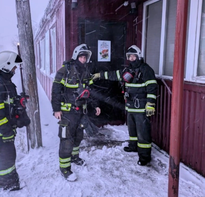 Возгорание в “Островке”
