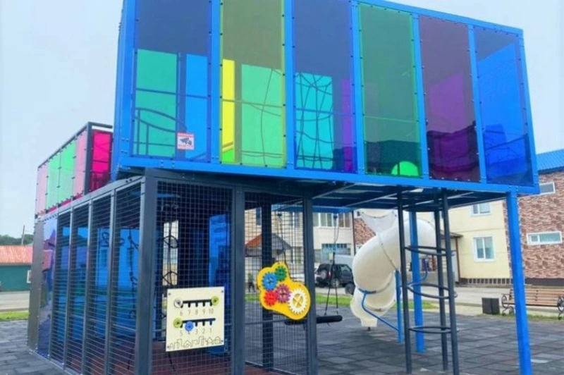 Региональная программа по устройству комплексных игровых площадок в действии