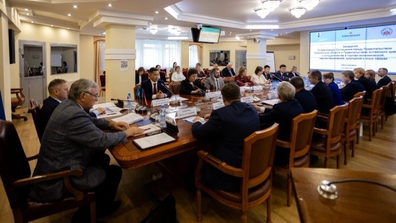 Сахалинская область и Алтайский край расширили сотрудничество
