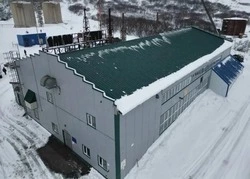 На здании электростанции выполнен ремонт крыши