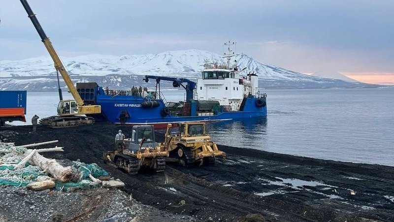 Временный палаточный лагерь разбили на Шумшу