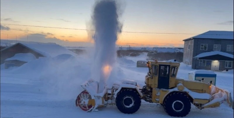 Чистим, сгребаем, вывозим