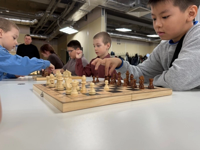 В спорткомплексе "Косатка" прошёл турнир по шахматам