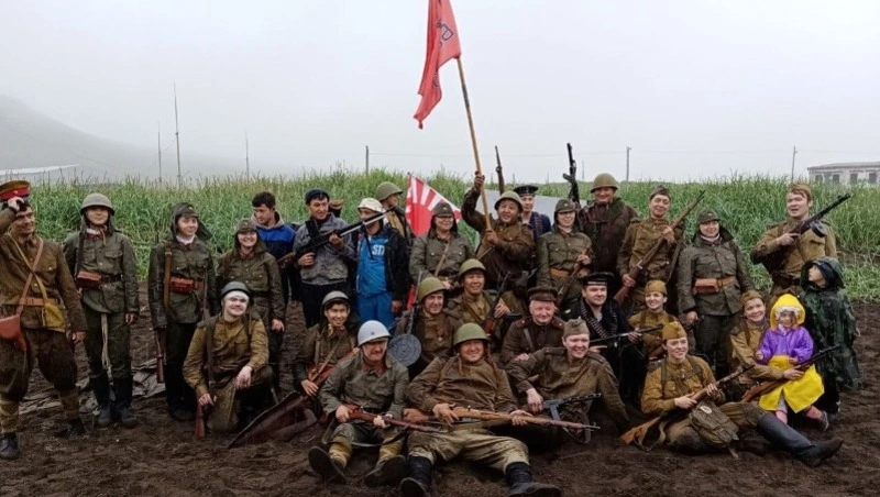 В Северо-Курильске состоялась военно-историческая реконструкция