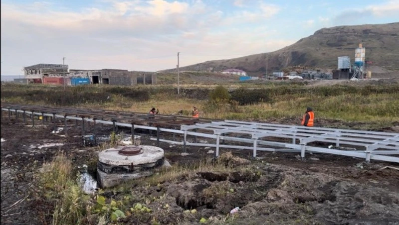 Ведется строительство набережной